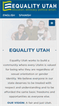 Mobile Screenshot of equalityutah.org